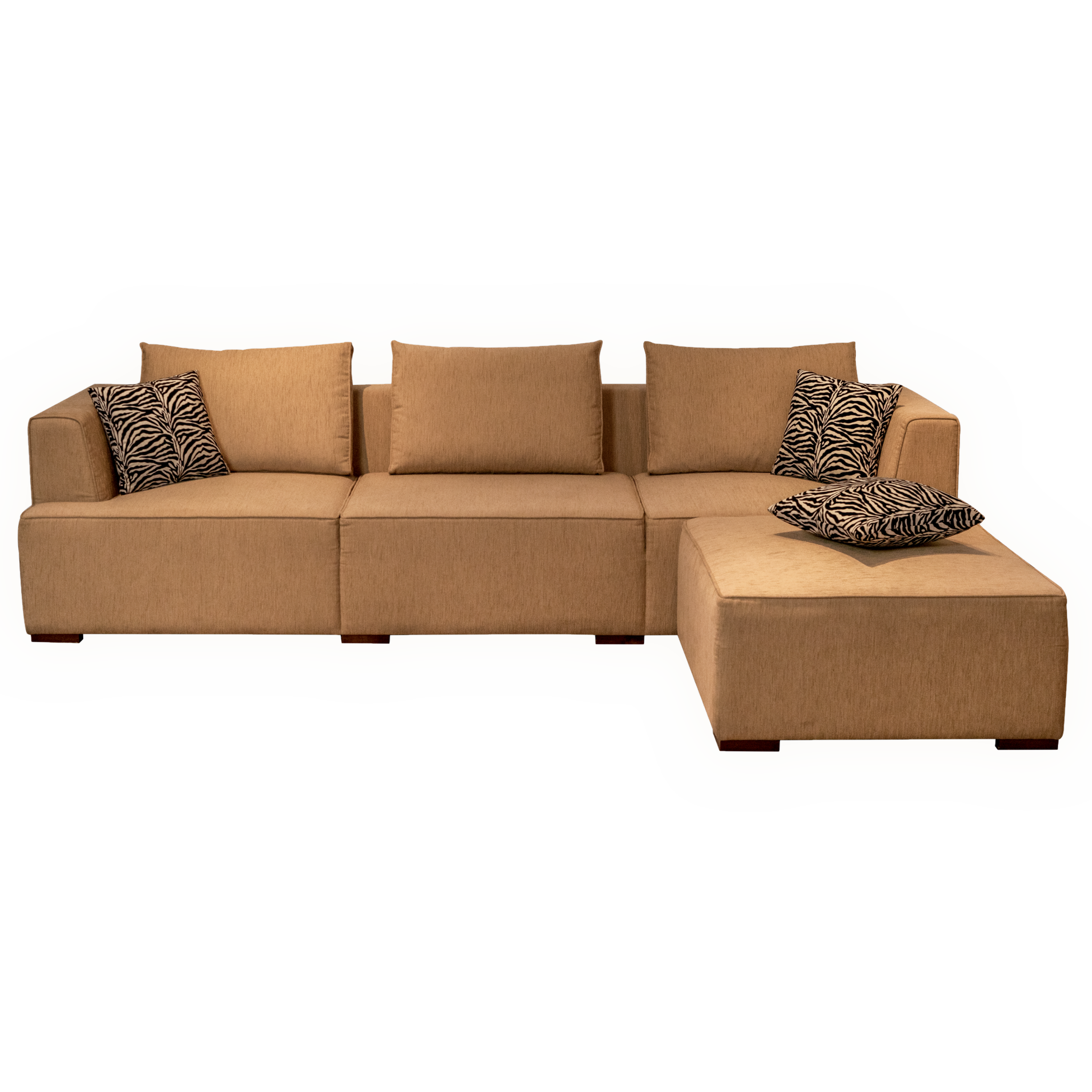 SOFA SET 156.14 (L SHAPED) (THREE SEATER + OTTOMAN)