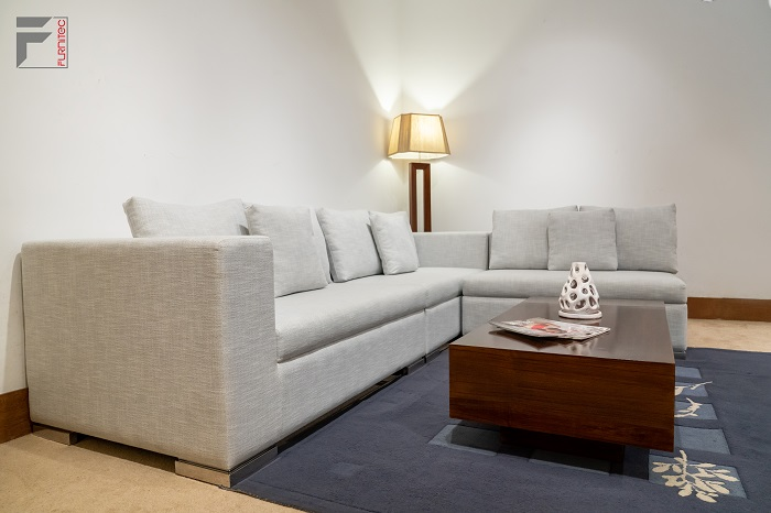 SOFA SET 161.16 (L SHAPED) (THREE PIECES) — alternate view