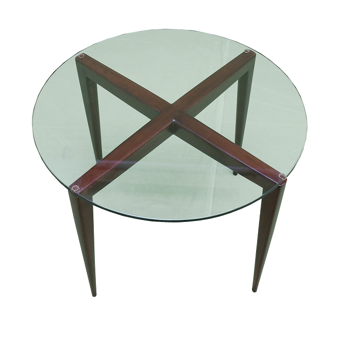 GLASS TOP SIDE TABLE 422.10 view 4