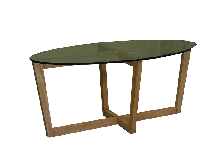OVAL SHAPED CENTER TABLE 420.10 — alternate view